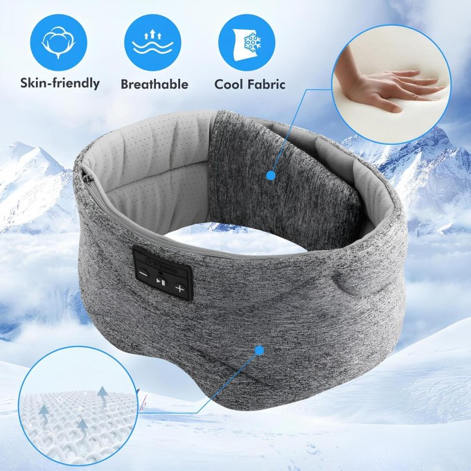 Maska na oczy do spania AERIUM ZENSLEEP SK-29FD Maska na oczy do spania AERIUM ZENSLEEP SK-29FD
