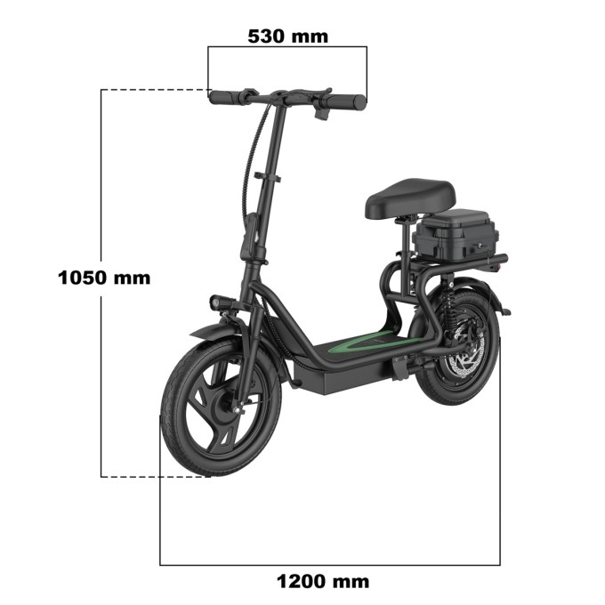 Hulajnoga elektryczna AERIUM AOVO PRO COMFORT V2 (2026) czarna